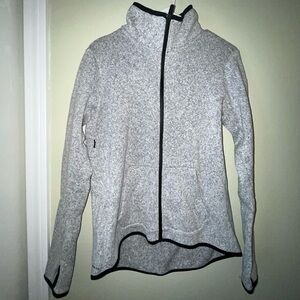 Nike Grey Full Zip Fleece